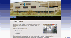 Desktop Screenshot of mecateknik.se